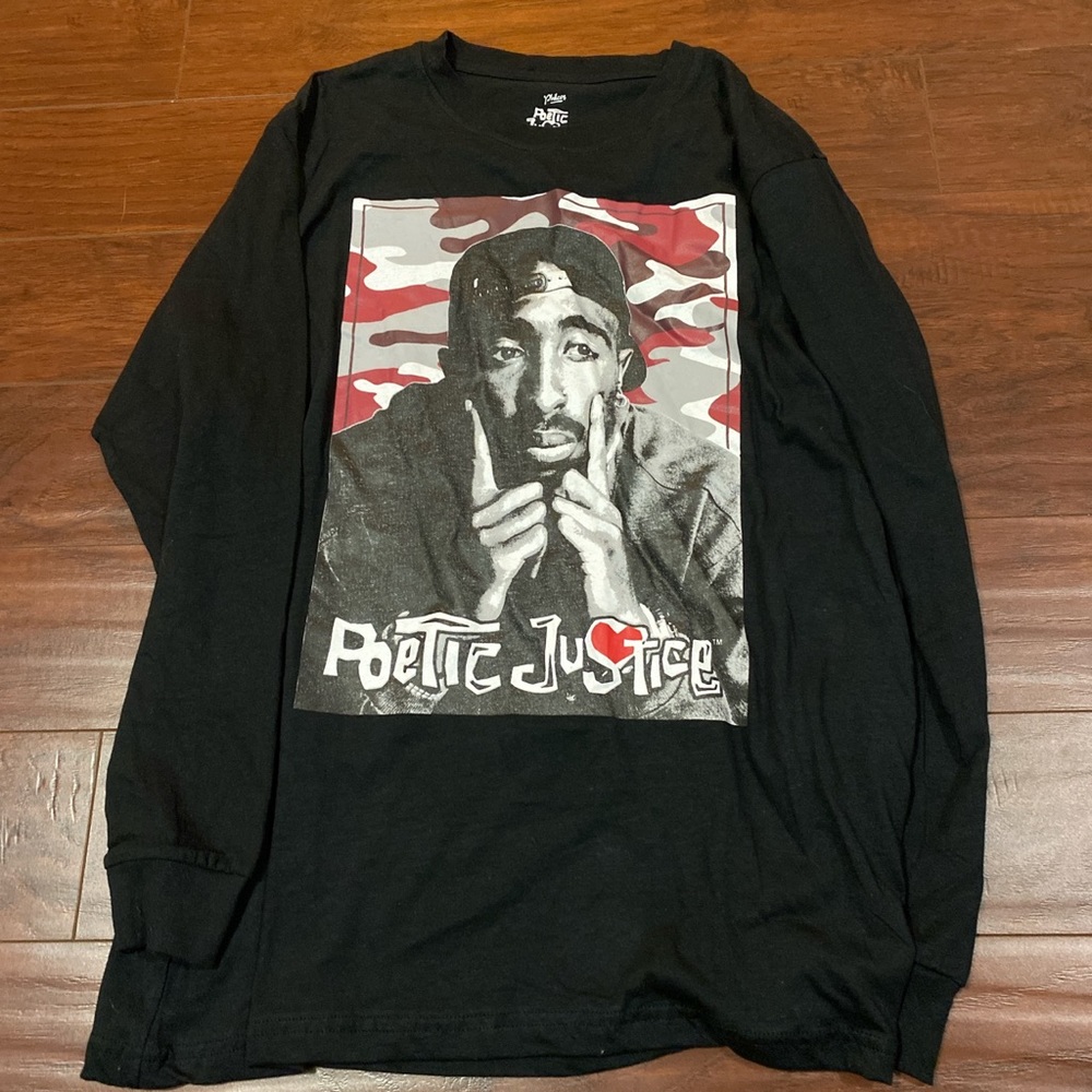 poetic justice black long sleeve